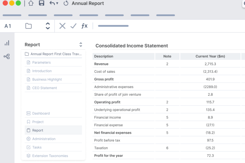 screenshot of Certent Equity Management